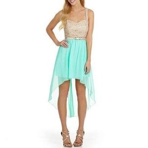 Mint High Low [Prom/Homecoming Dress]